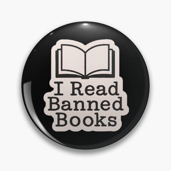 Item preview, I Read Banned Books Anti Censorship Art designed and sold by PinUpPizzazz.