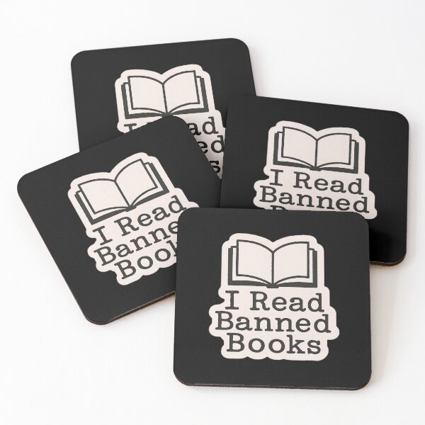 Item preview, I Read Banned Books Anti Censorship Art designed and sold by PinUpPizzazz.