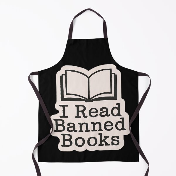 Item preview, I Read Banned Books Anti Censorship Art designed and sold by PinUpPizzazz.