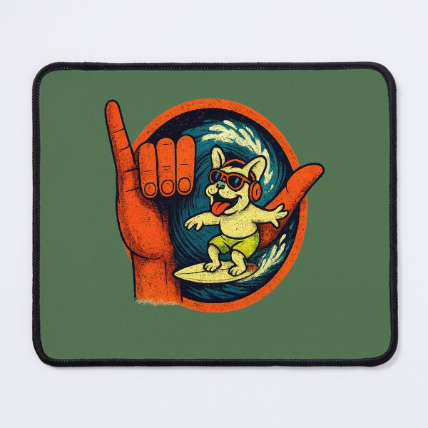 Item preview, Hanging Ten With the Pup! designed and sold by LaPaz361.