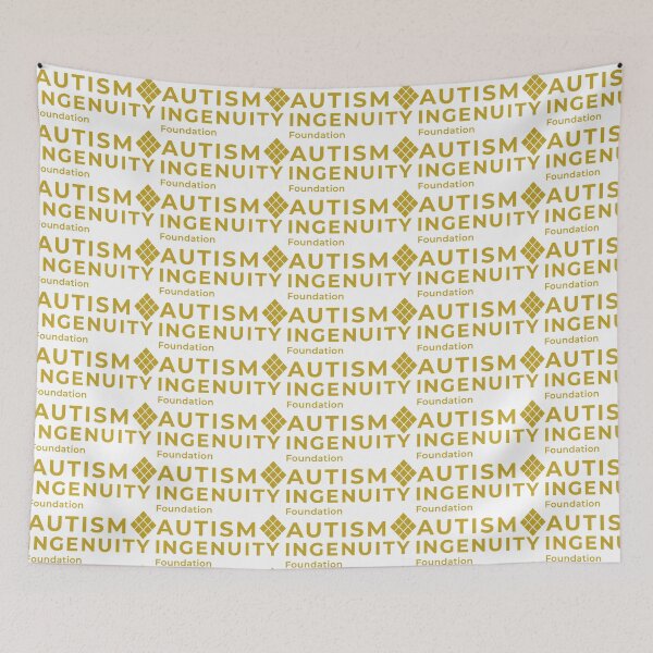 Item preview, Autism Ingenuity Foundation (gold) designed and sold by Autismingenuity.