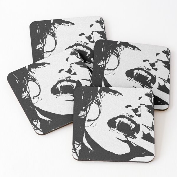 Item preview, Woman with Fangs Punk Graphic designed and sold by Leision.