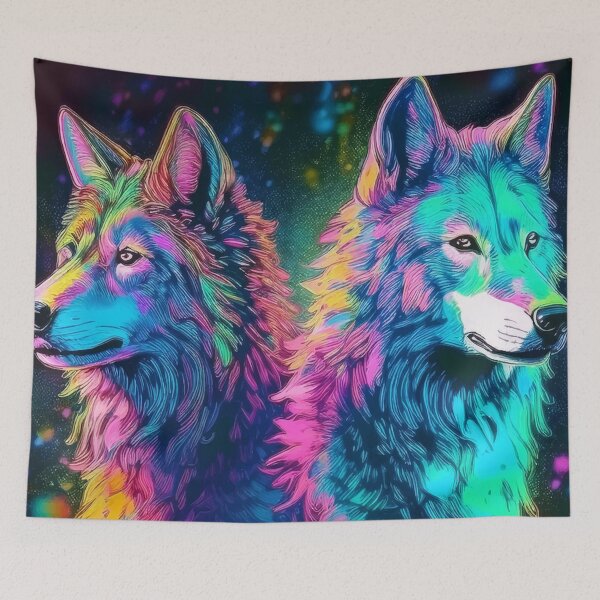 Item preview, Spiritbound: Duality of the Wolves designed and sold by AbstractAnom.