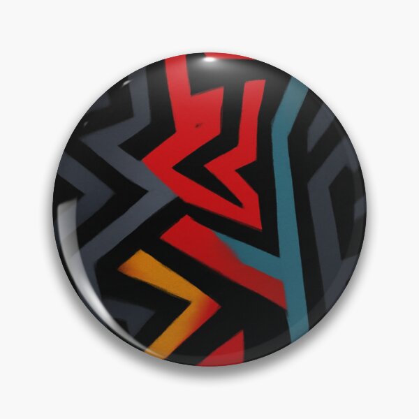 Item preview, Neon Fracture: Abstract Geometric Labyrinth designed and sold by optimusprime39.