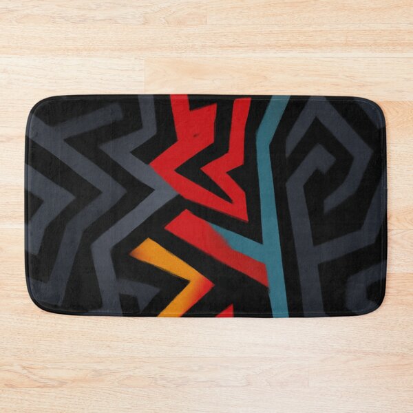 Item preview, Neon Fracture: Abstract Geometric Labyrinth designed and sold by optimusprime39.