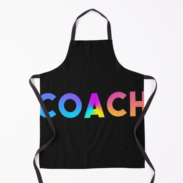 Item preview, Coach Sports Logo Rainbow Motivation designed and sold by AngelaMiracle.