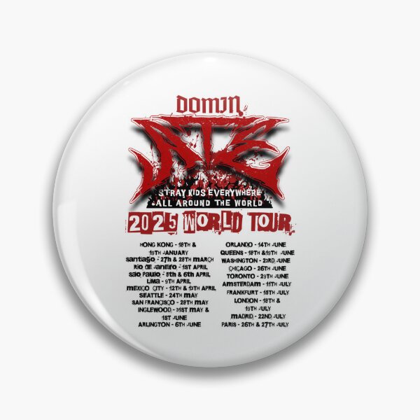 Item preview, Domin-Ate Stray Kids 2025 World Tour Shirt - Light designed and sold by MamaAwkwardd.