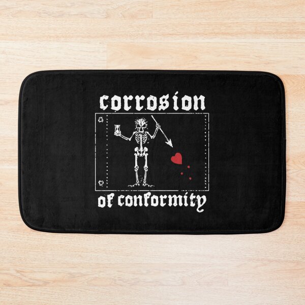 Item preview, Corrosion Of Conformity Band White logo designed and sold by boycemahnke.