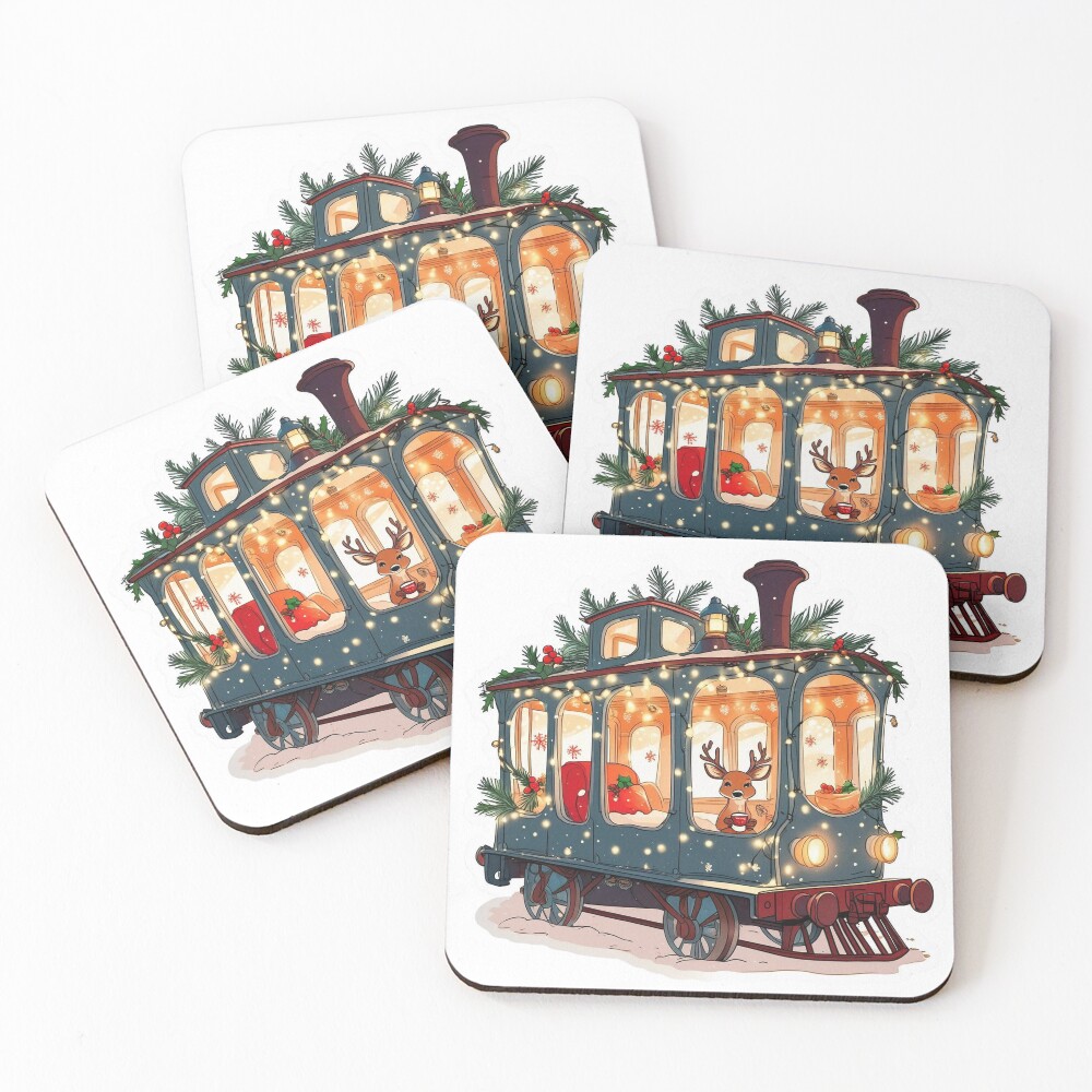 Item preview, Coasters (Set of 4) designed and sold by CozyinTime.