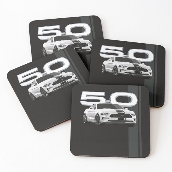 Item preview, Mustang Gt V8 White designed and sold by KeshawnDietrich.