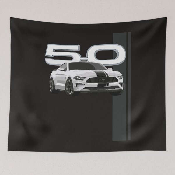 Item preview, Mustang Gt V8 White designed and sold by KeshawnDietrich.