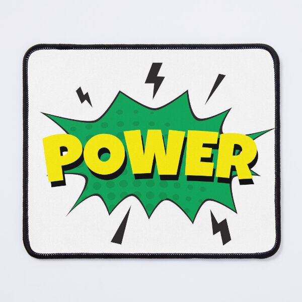 Artikelvorschau, POWER – Blitzschlag im Comic-Stil entworfen und verkauft von The Creative Visionn.