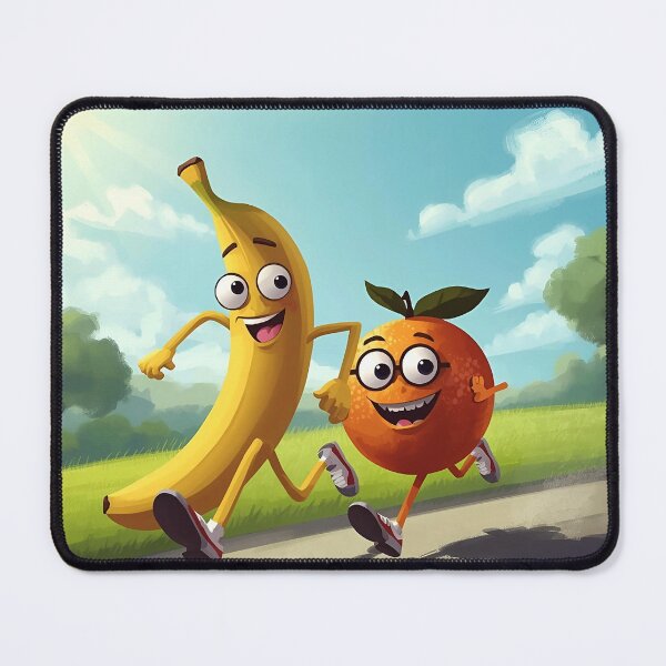 Item preview, Fruit Running In The Park designed and sold by Barnsey.