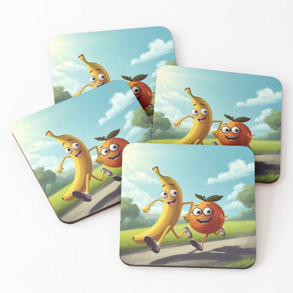 Item preview, Fruit Running In The Park designed and sold by Barnsey.
