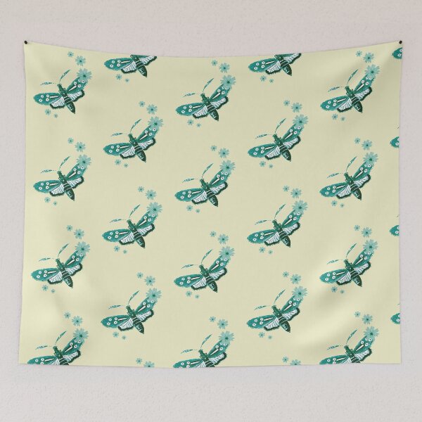 Item preview, Butterfly of vintage green designed and sold by andrasdesignssss.