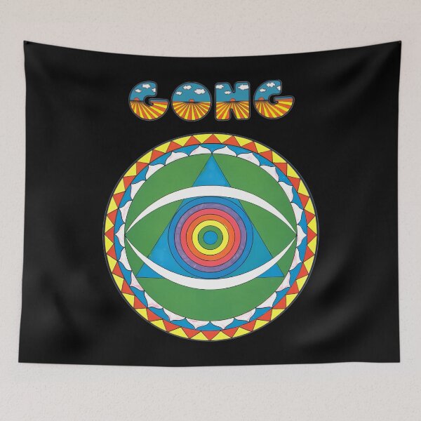 Item preview, G.o.ng Psychedelic Space Rock Inspired Artwork With Cosmic Vibes designed and sold by MaverickFerry.