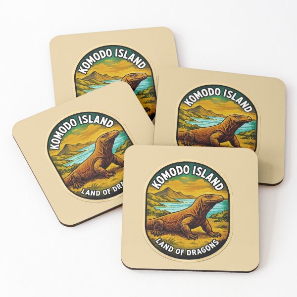 Item preview, Komodo Island, Indonesia -- Land of Dragons designed and sold by Myra365Art.