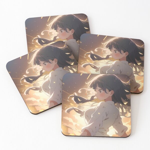 Item preview, Anna Yamada Dreamy Evening Light Scene Anime Girl designed and sold by GABRIELMURPHY.