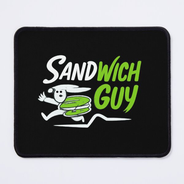 Item preview, Sandwich Guy Running with a sandwich, standing with Antifa at Heart designed and sold by TOSAI.