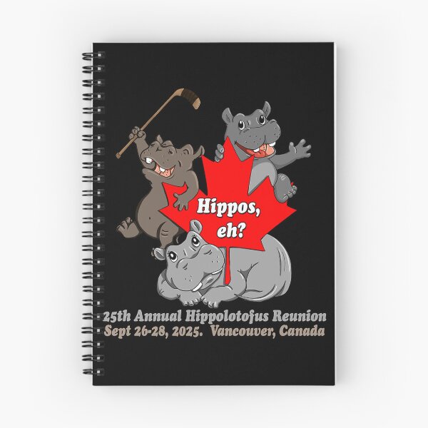Item preview, Canadian Hippos For 2025 Hippolotofus Reunion designed and sold by OreBoyle.