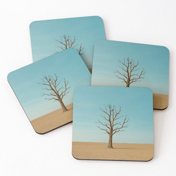 Item preview, Árbol solitario en un paisaje desértico designed and sold by ashai14.