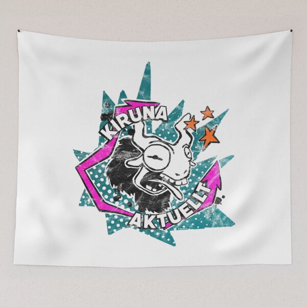 Item preview, Kiruna Aktuellt Vintage White Or Light Colored T-Shirt. designed and sold by HillaryTurcotte.