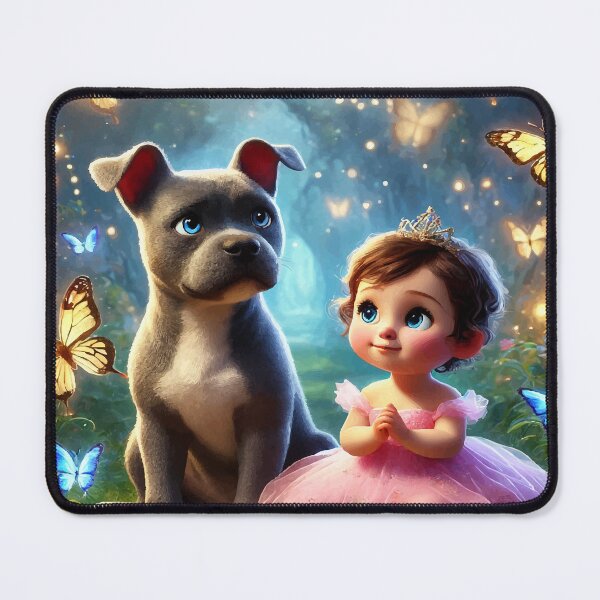 Item preview, Princess & the Pitbull designed and sold by AbstractAnom.