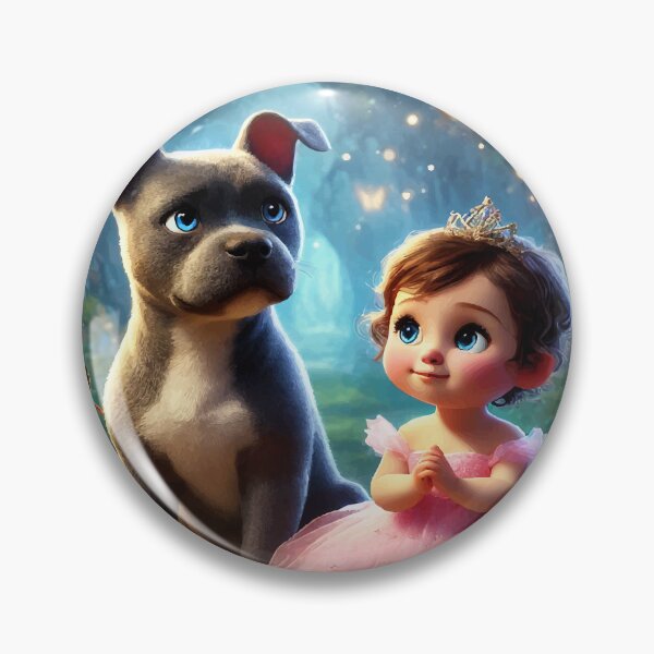 Item preview, Princess & the Pitbull designed and sold by AbstractAnom.