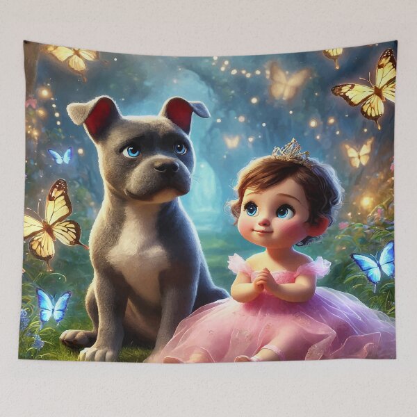 Item preview, Princess & the Pitbull designed and sold by AbstractAnom.
