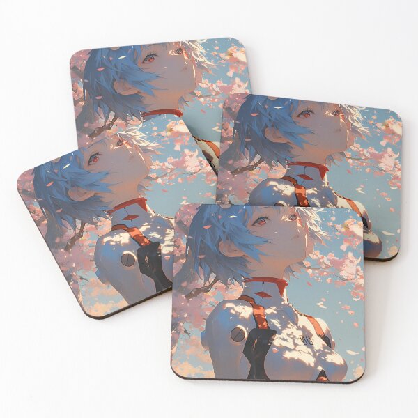 Item preview, Neon Genesis Rei Ayanami Evangelion Anime Serene Cherry Blossom Pilot designed and sold by GABRIELMURPHY.