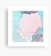 Pastell-Matrix Leinwanddruck
