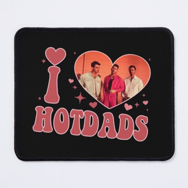 Item preview, I Love Hot Dads designed and sold by KellyHallShop.