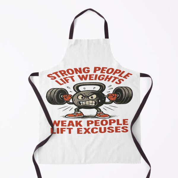 Item preview, Strong People Lift Weights – Motivational Gym Fitness Design designed and sold by GenDesignLab.
