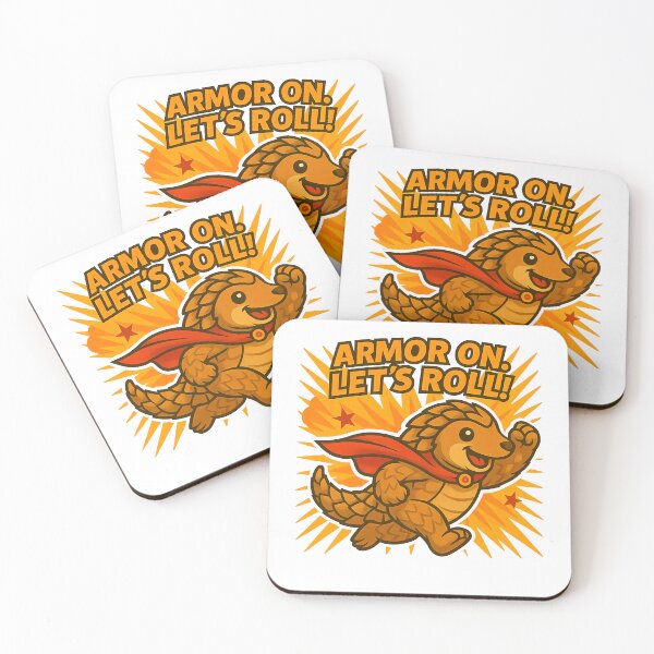 Item preview, Pangolin Armadillo Superhero designed and sold by k3rstman1.
