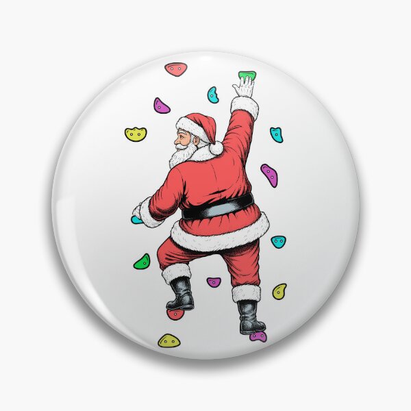 Artikelvorschau, Kletterer Indoor-Wandklettern Weihnachtsmann Lustige Kletterer entworfen und verkauft von GrandeDuc.