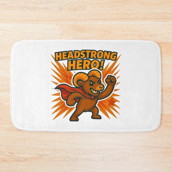 Item preview, Headstrong Hero Goat Ram designed and sold by k3rstman1.