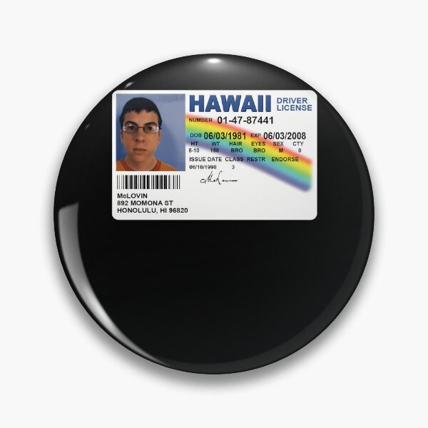 Item preview, Mclovin Fake Id - Funny Meme designed and sold by DANIELBARE.