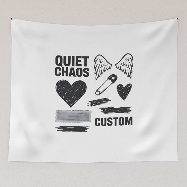 Item preview, Quiet Chaos Custom – Grunge Sticker Pack designed and sold by Divakar Fashion.