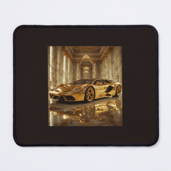 Item preview, Gold Super Car Art designed and sold by LonieEmmerich.