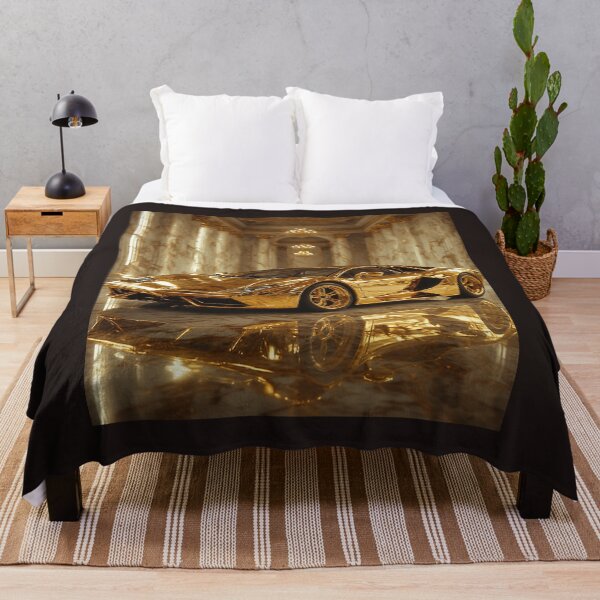 Item preview, Gold Super Car Art designed and sold by LonieEmmerich.