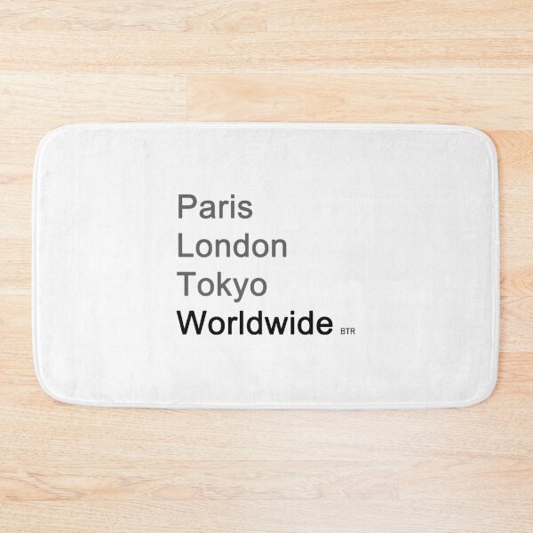 Item preview, Worldwide Big Time Rush designed and sold by cutcutcutart.
