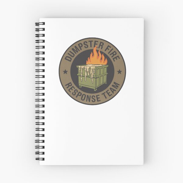 Item preview, dumpster fire response team designed and sold by jennylanham.