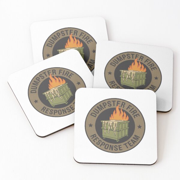 Item preview, dumpster fire response team designed and sold by jennylanham.