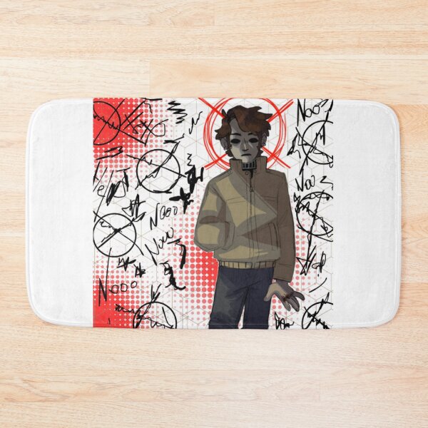 Item preview, Mysterious Masked Figure | Horror Inspired Art designed and sold by ArteVirtual28.