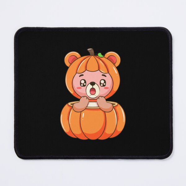 Item preview, Chibi Bear Pumpkin Costume – Cute Funny Kawaii Halloween Bear Illustration designed and sold by ColorSplash123.