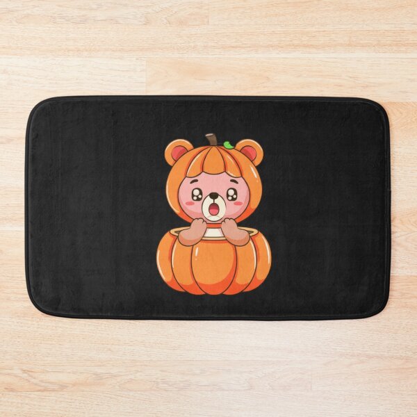 Item preview, Chibi Bear Pumpkin Costume – Cute Funny Kawaii Halloween Bear Illustration designed and sold by ColorSplash123.