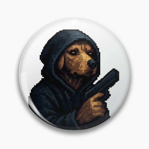 Item preview, DOG WITH A GUN designed and sold by Omarcos.