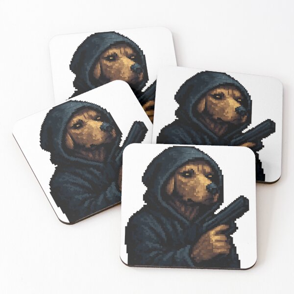Item preview, DOG WITH A GUN designed and sold by Omarcos.