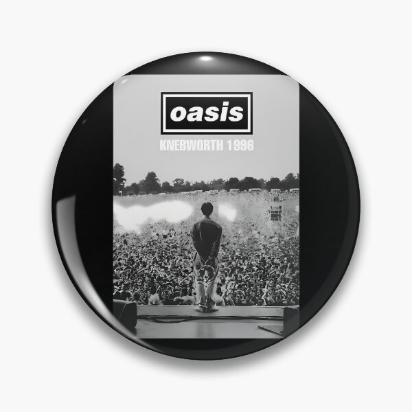 Item preview, Minimalist Concert O A S I S Black And White designed and sold by DeontaSwaniawsk.