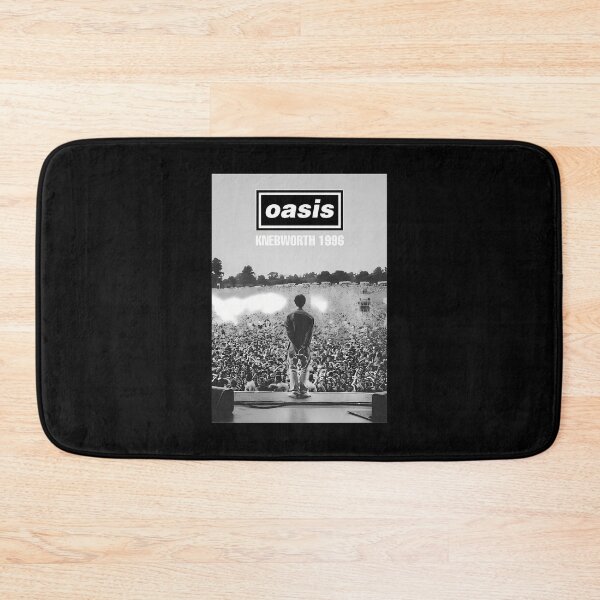 Item preview, Minimalist Concert O A S I S Black And White designed and sold by DeontaSwaniawsk.